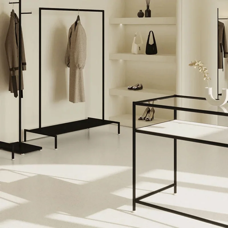 custom.New Arrived Market Display Turning Table Display Tabletop Glass Table Display Rack showcase