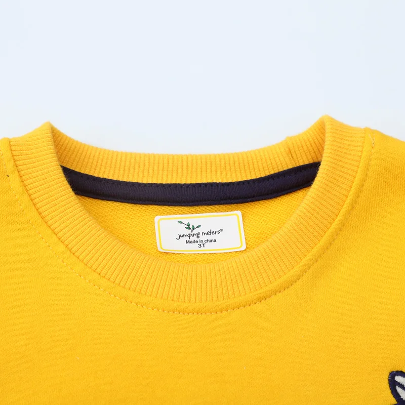 

2025Spring New Children's Sweatshirt for Toddlers and Young Kids, All-Cotton Long-Sleeve Crew Neck Pullover, Embroidered Loose T