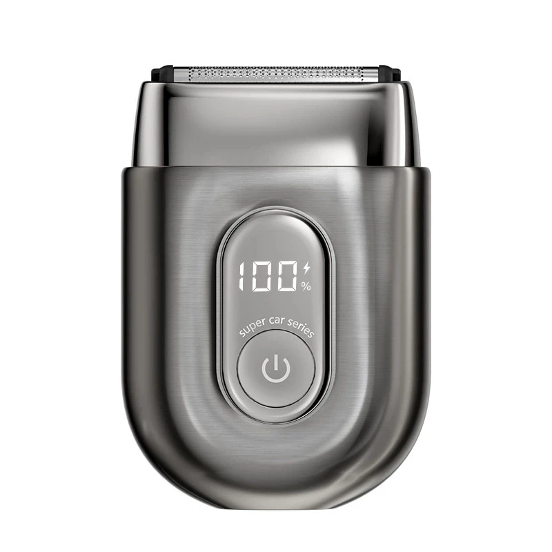 Xiaomi komingdon mini navalha elétrica portátil tamanho de bolso viagem rosto barba cabelo groomer recarregável máquina de barbear para homem