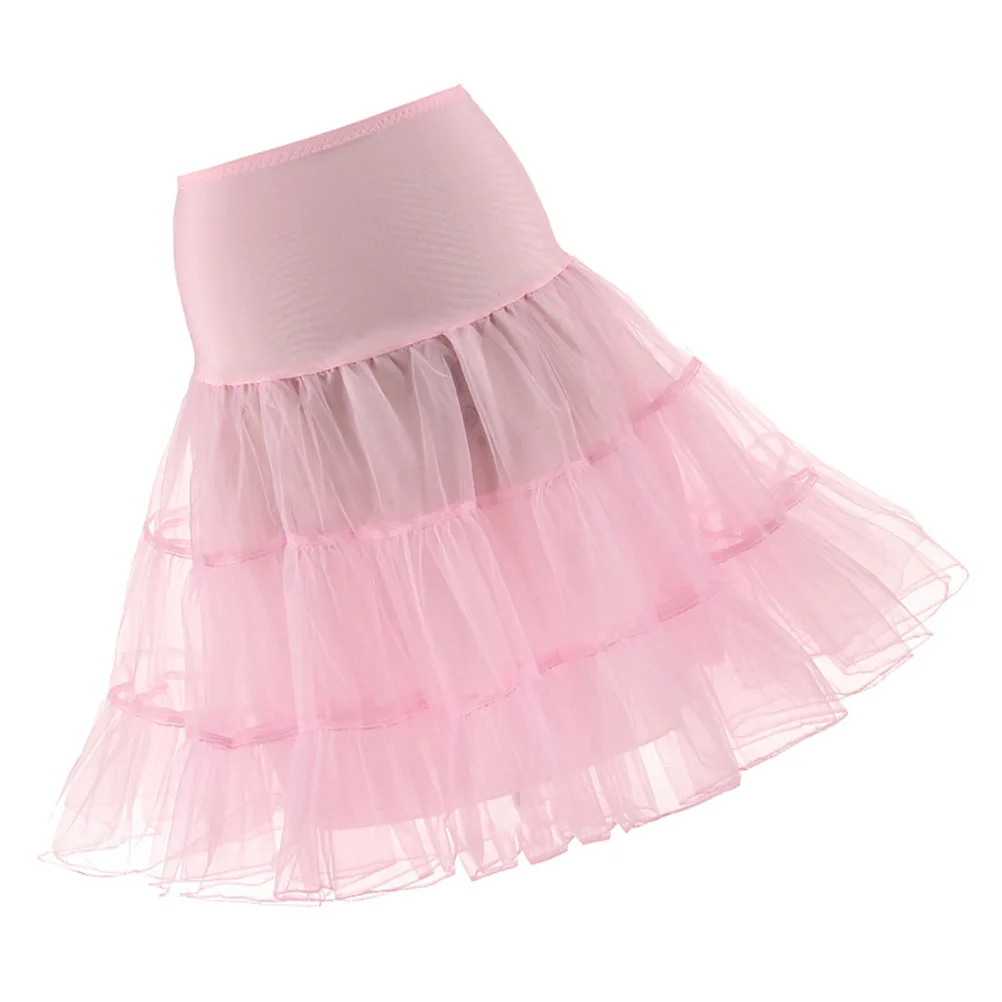 

Skirt Petticoat Short Hoopless Tutu Tulle Dress Underskirt Women's