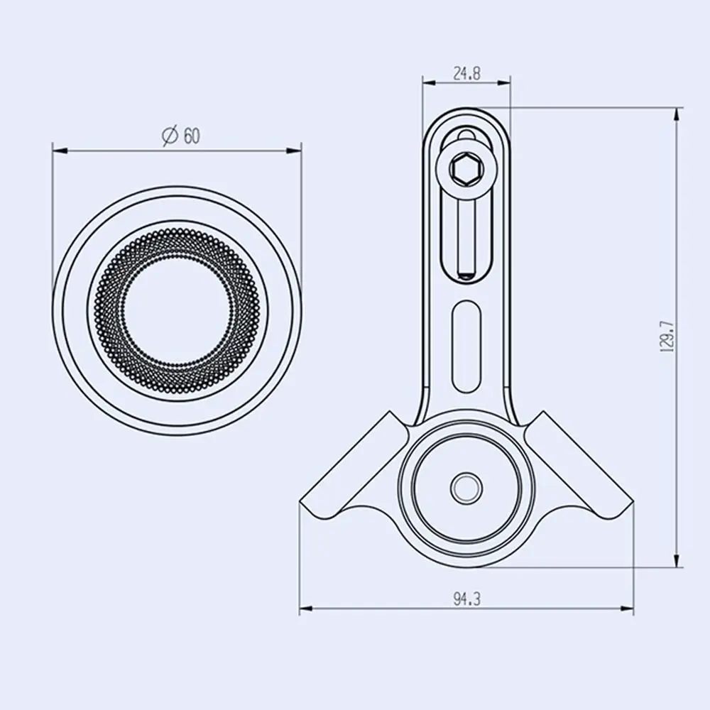 

Магнитный держатель для телефона на центральный экран автомобиля, антивибрационный, 360° ° Поворотное крепление для автомобильного монитора с надежным угловым держателем