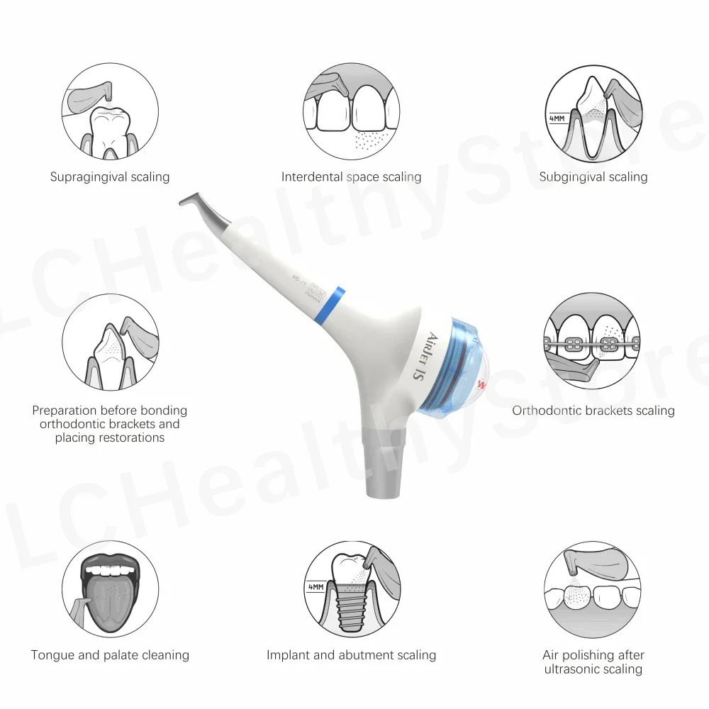 Dentals Air Polisher Teeth Whitening Spray Sandblasting Machine AirJet S Teeth Polishing with KAVO Quick Coupling DentistryTools