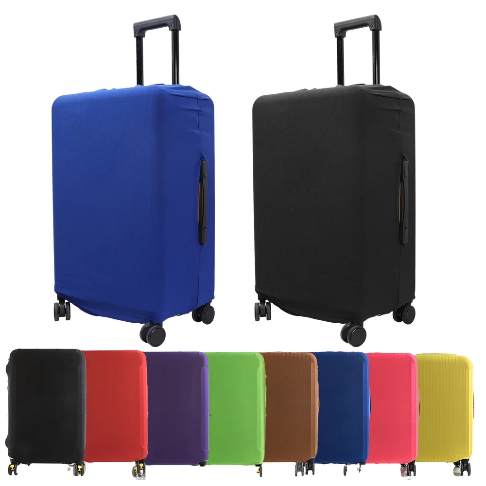 18-28 Inch Luggage Covers Dustproof Anti-scratch Non-woven Luggage Protector Stretch Fabric Luggage Suitcase Travel Accessories