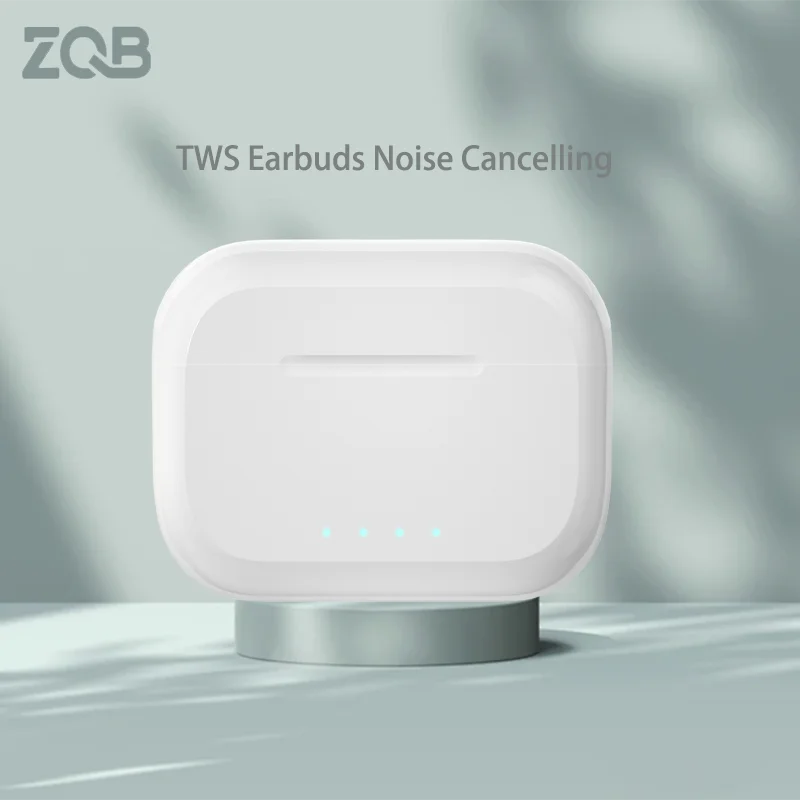 

ZQB A3 TWS Wireless Bluetooth Earphones with Mic HD Call Waterproof Touch Sport Headset Noise Reduction Headphones Work On All