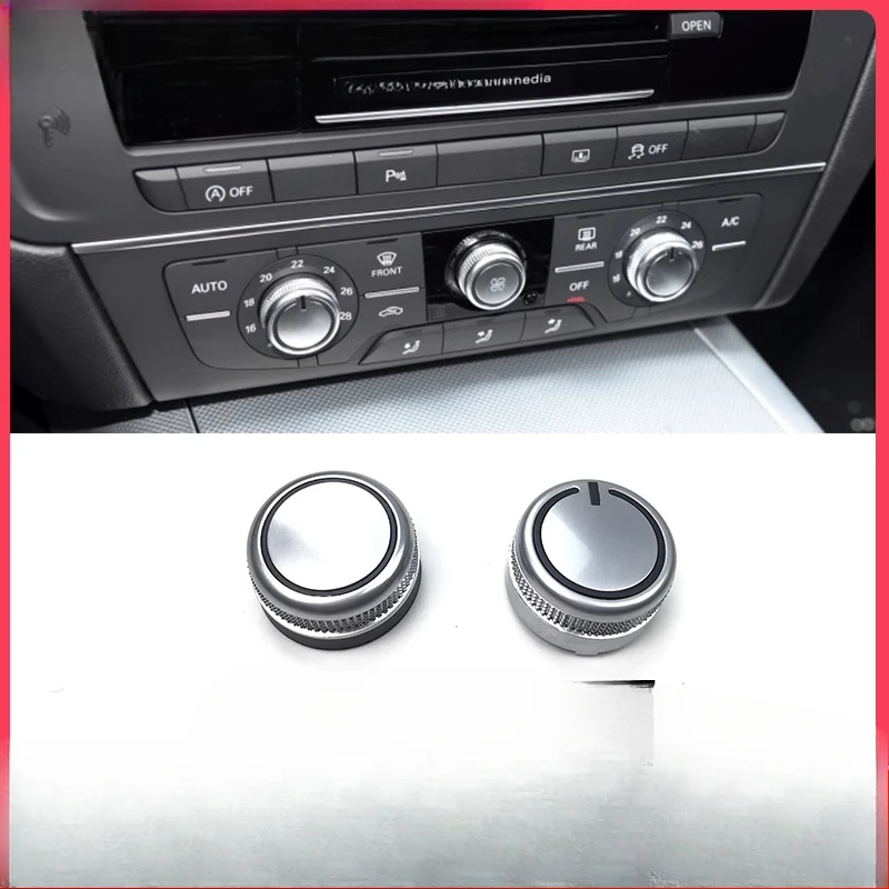 

1pcs For Audi 12-18 A6L model air conditioning knob front and rear air conditioning control adjustment knob switch