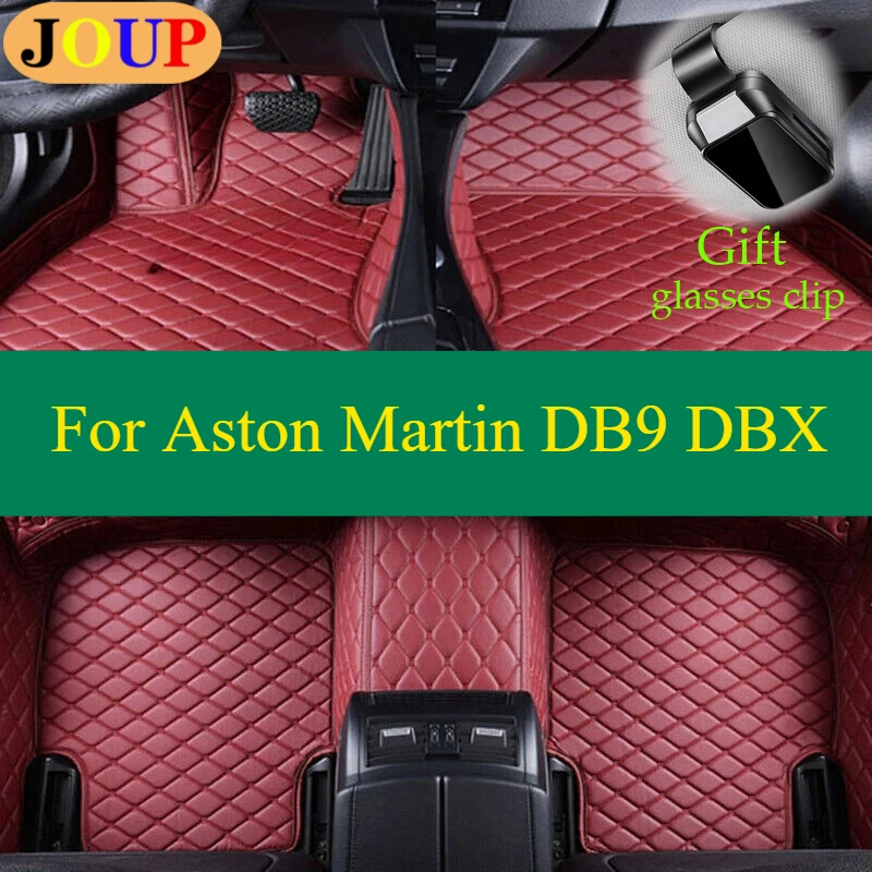 

For Aston Martin DB9 DBX Car Floor Mats Custom Carpets Covers Luxury Waterproof Left /Right Hand Drive