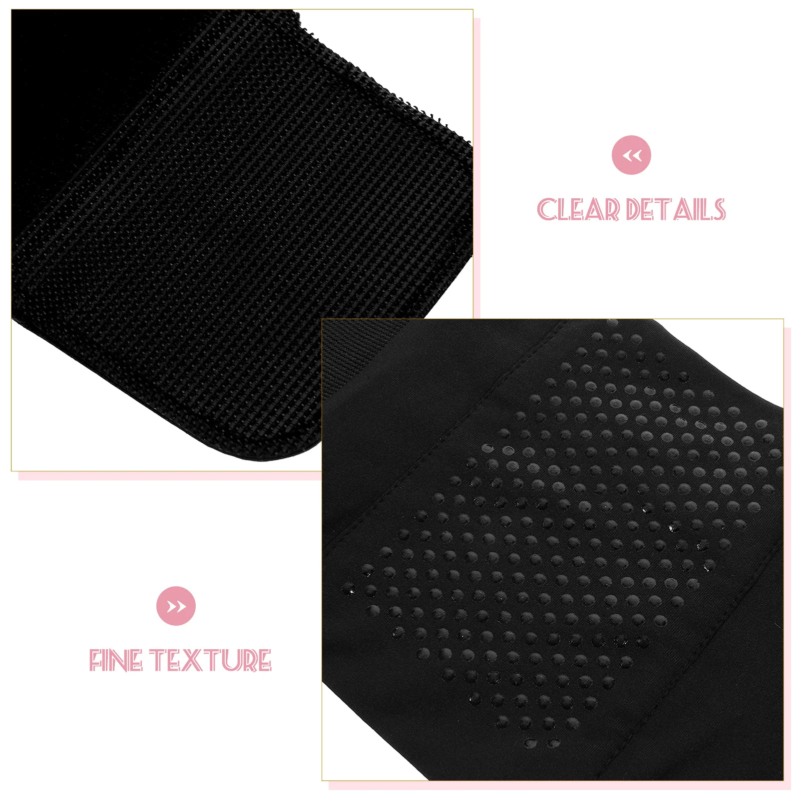 2 قطعة حقيبة الساق الهاتف للرياضة خفيفة الوزن تشغيل الساق الحقيبة مع حزام قابل للتعديل حامل الهاتف الخليوي للصدمات للخارجية #3