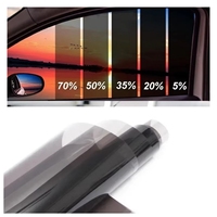 Car Window Tint Film Summer Solar UV Protector Tint Tinting Film for Cars Window Privacy Film 50cmX300cm Sun Shade Film