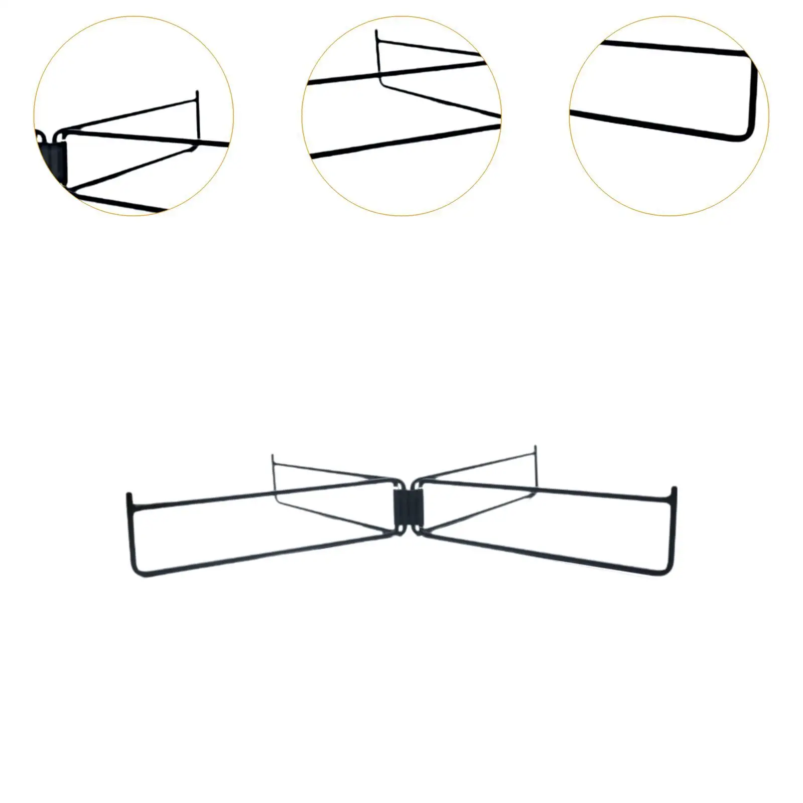 Foldable Cooler Stand Foldable Stand Rack Trash Bag Holder Heavy Duty Sturdy