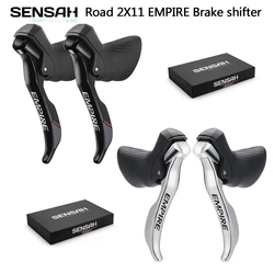 SENSAH Road Bike Derailleur 2 X11 Speed Road Bike Shifters & Shift Cable Gear Lever Brake Bicycle for Rival / force RED
