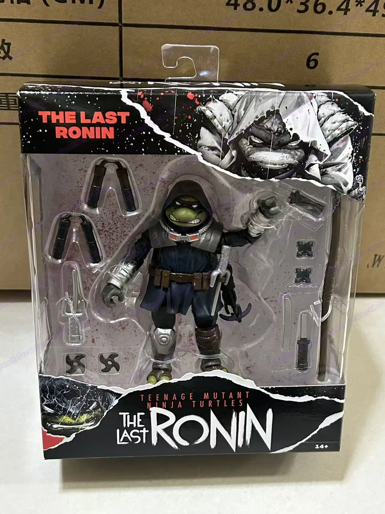 

In Stock Playmates Anime Teenage Mutant Ninja Turtles The Last Ronin Raphael Donatello Action Figure Toy Model Gift