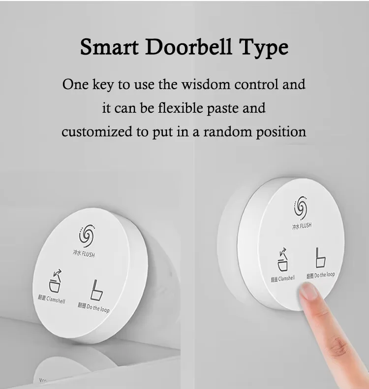 Space Saving Design Foam Shield No Water Pressure Limits Manual Flushing Wall Hung Smart Toilet with Wall Hung Installation - view 6