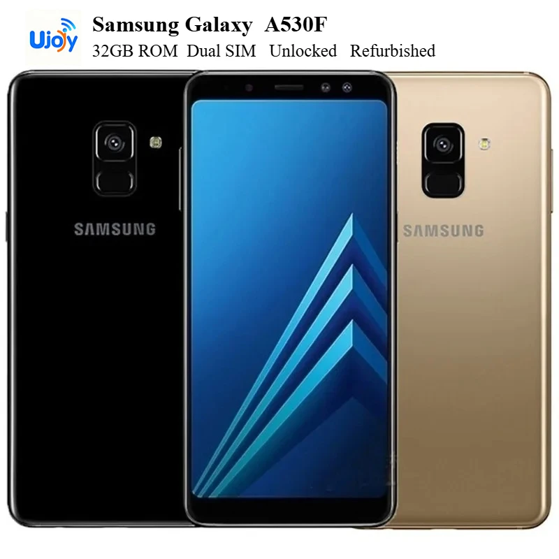 Samsung Samsung Galaxy  A530F | 5.6" HD+ Display | 32GB ROM Dual SIM | Unlocked 4G LTE Android Smartphone -Refurbished Phones - Aliexpress Deal