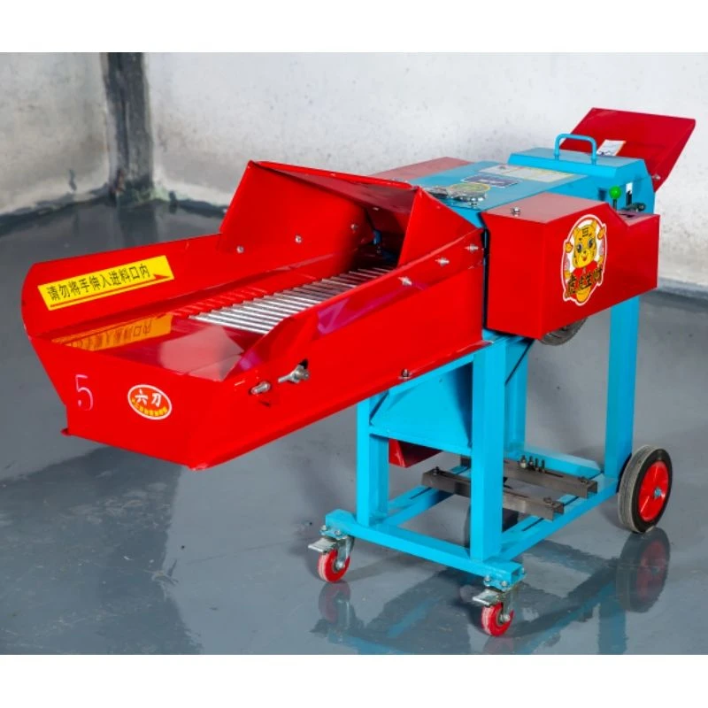 Diesel Chaff Cutter Machine Agricultural Corn Straw Hay Grass Silage Fodder Cutting Machine Farm Animal Feed Processing Machine
