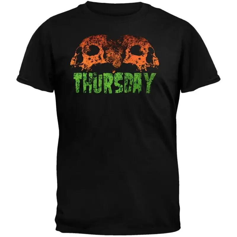 Thursday Twin Skulls T Shirt