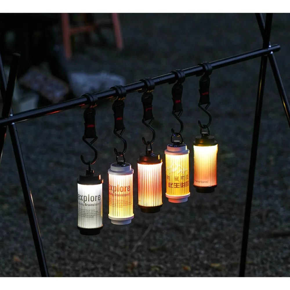 38 LED Camping Lantern IPX4 Waterproof Portable Outdoor Lights USB Rechargeable Mood Lighting for Garden Party Tent