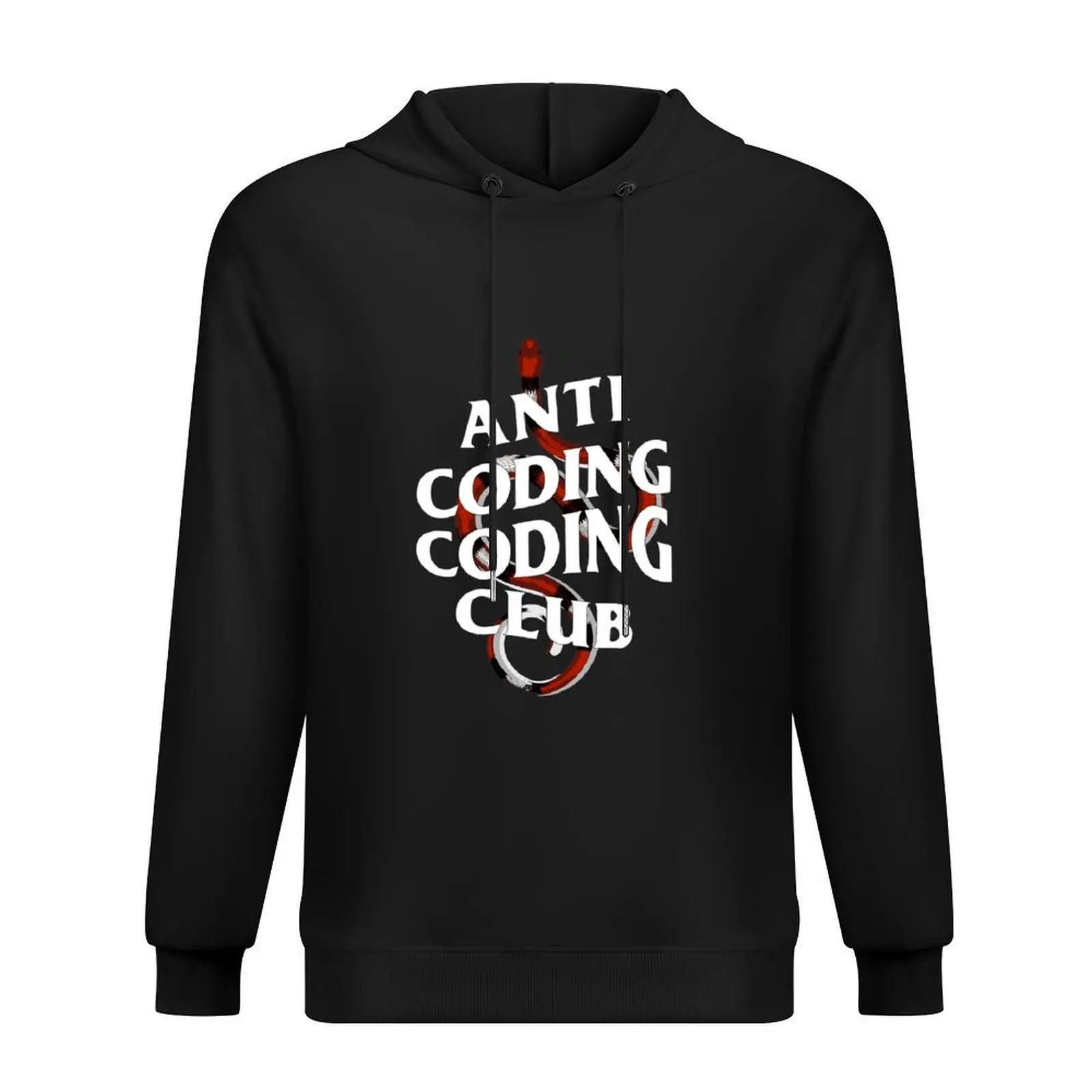 

Anti Coding Coding Club Cool python programmer gift Hoodie mens clothes autumn japanese style new in hoodies & sweat-shirt