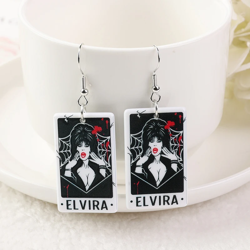 1Pair Women Drop Earrings  Acrylic Halloween Jewelry