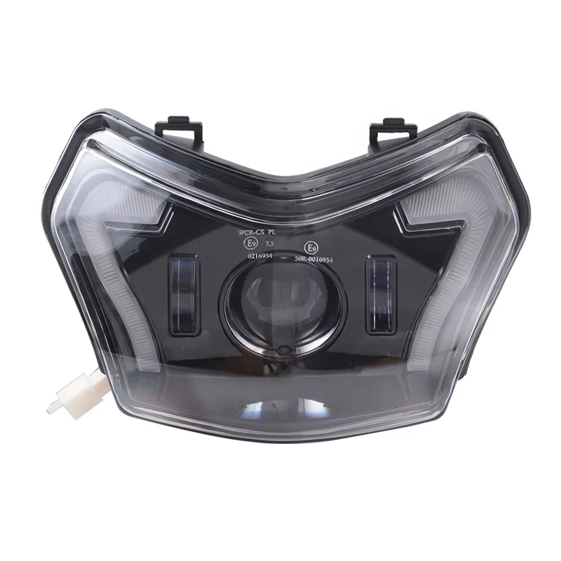 

Подходит для мотоциклов Honda используют высокояркие светодиодные черные фары с ДХО дальнего/ближнего света.