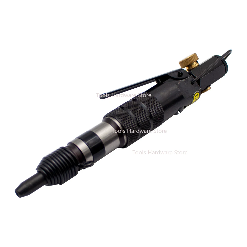 Pneumatic Straight Riveter GB827 Air Riveting Tool Aluminum Nameplate Solid Semi Tubular Knurled Wind Hitter With 8Pcs Head