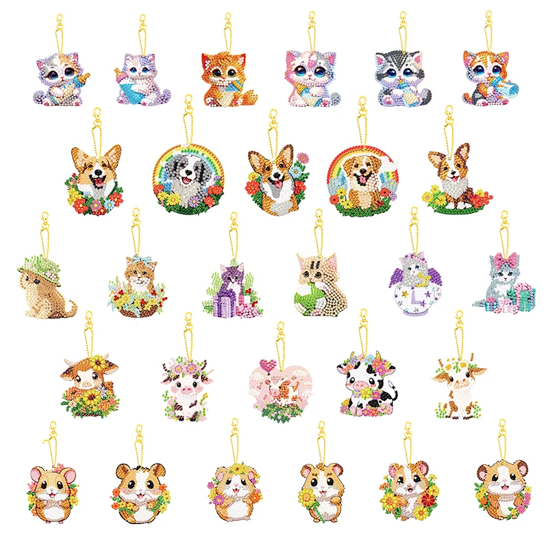 

5/6/8/9 шт., набор украшений с инкрустацией стразами