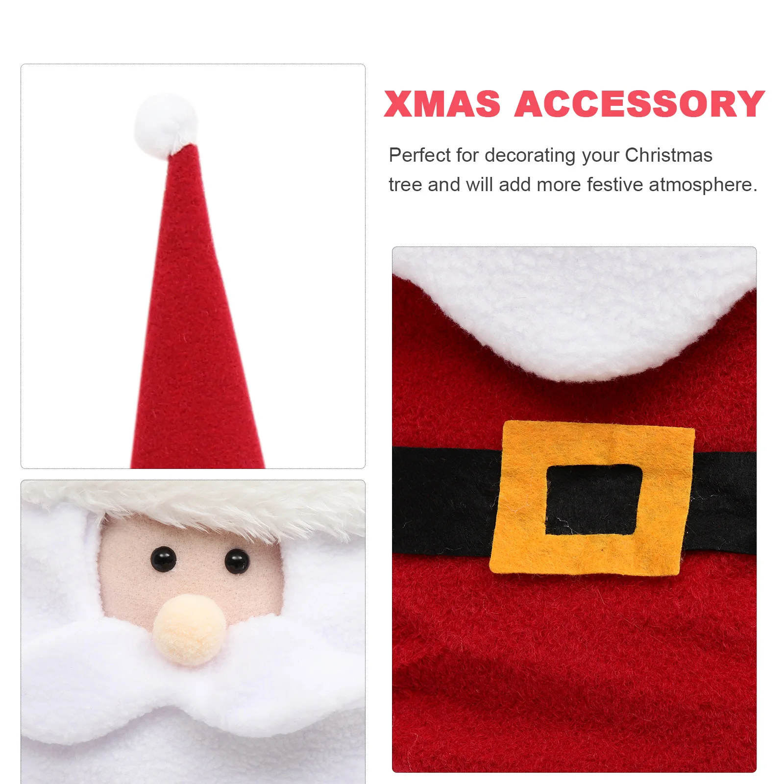 

1pc Christmas Tree Topper Ornament Xmas Tree Decor Festival Party Adornment Holiday Home Decoration Star Shape White Room Decor