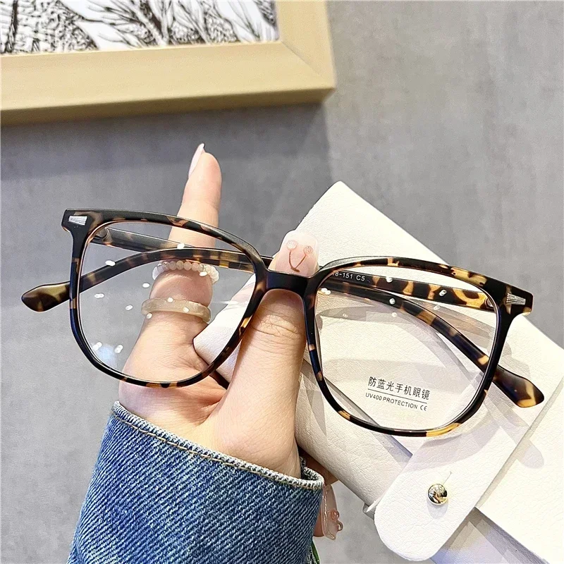 Afgewerkte dames bijziendheid bril retro anti blauw licht blokkeren dichtbij zicht brillen optisch recept kort zicht brillen