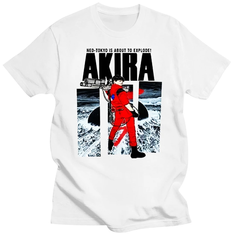 2019 Hot sale Fashion Akira T-shirt  Neo Tokyo Must Explode Classic Vintage Tee III Tee shirt