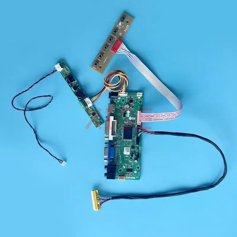 

LCD Display Controller Driver Board Fit LTM185AT04 LTM185AT05 Matrix 18.5" HDMI-Compatible LVDS 30-Pin DIY Kit DVI VGA 1366*768