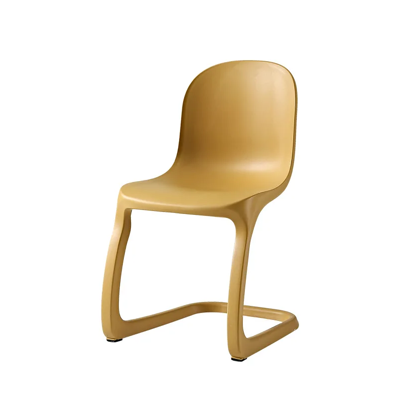 

chair ins creative Nordic art beauty chair, backrest desk stool Internet celebrity plastic