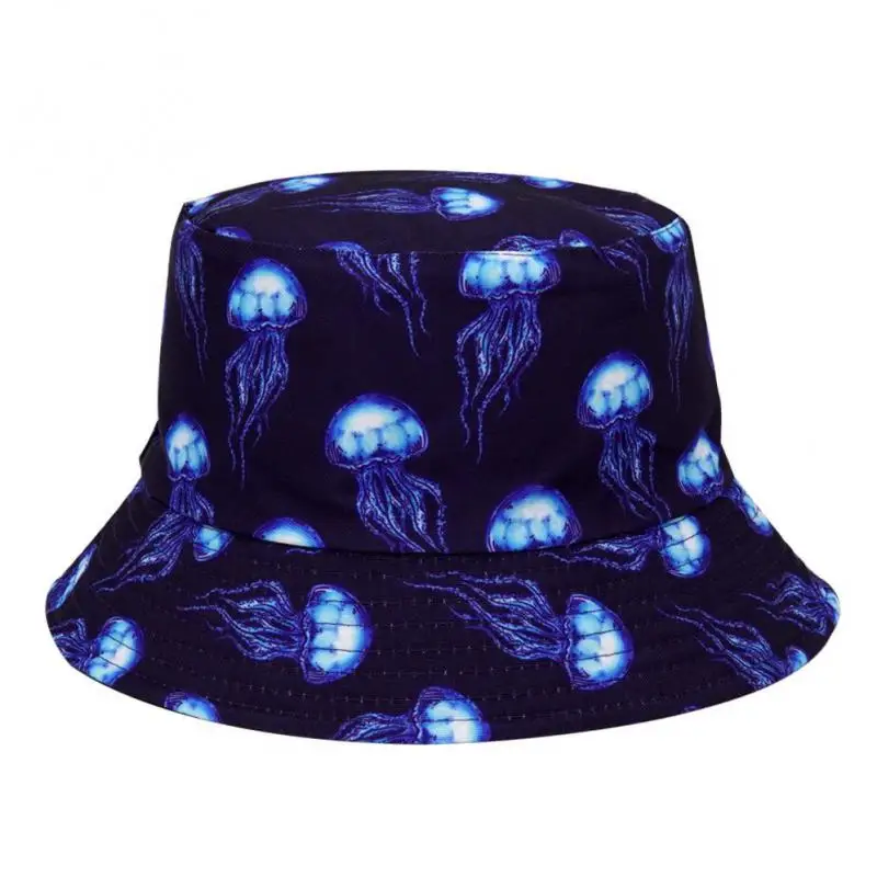 Bucket Hat Women Men Unisex Double Sided Summer Hats For Women Fisherman Cap Hip Hop  Bob Hat Flat Cap Female Gorros New