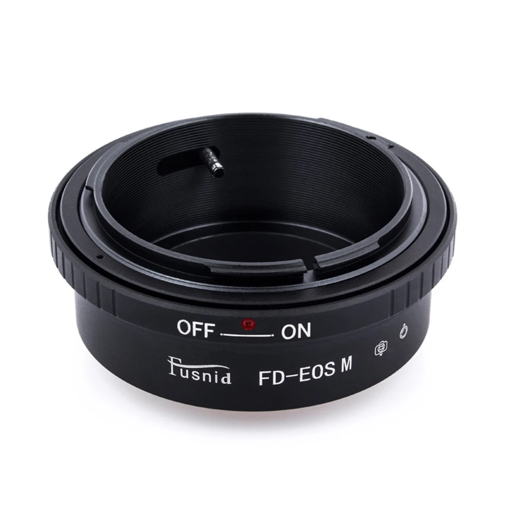 High Quality Lens Mount Adapter FD-EOS M for Canon FD FL Mount Lens to Canon EOS M Mount Camera EOS M100 M200 M3 M50 M10 M6 M2