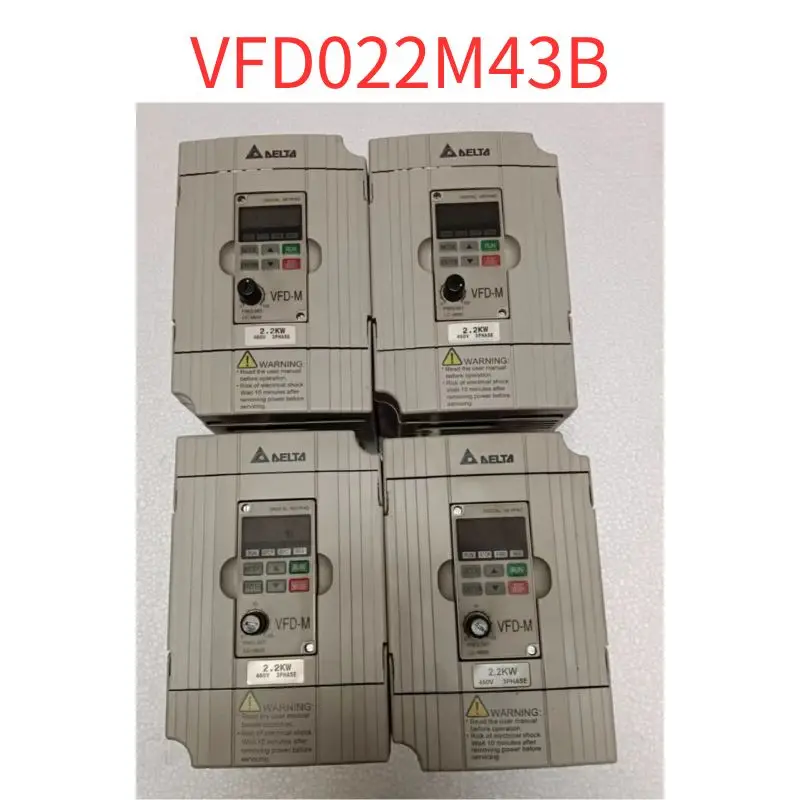 Used  VFD022M43B  Inverter tested  ok   2.2KW