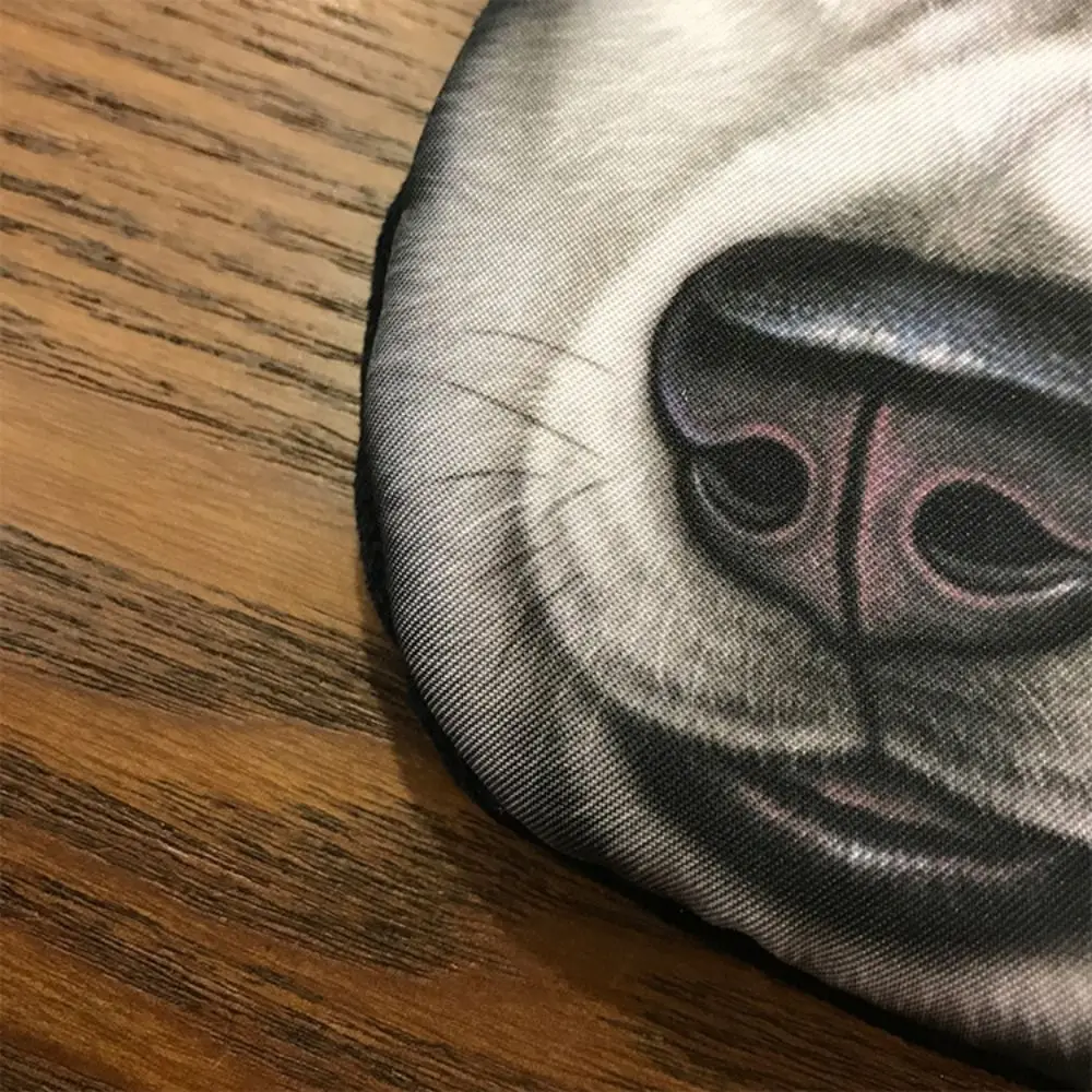 Monedero con diseño de perro con expresión de perro, monedero Husky siberiano, bolsa de almacenamiento para cambiar auriculares de gato, bolsa para artículos pequeños, tarjetero para niño