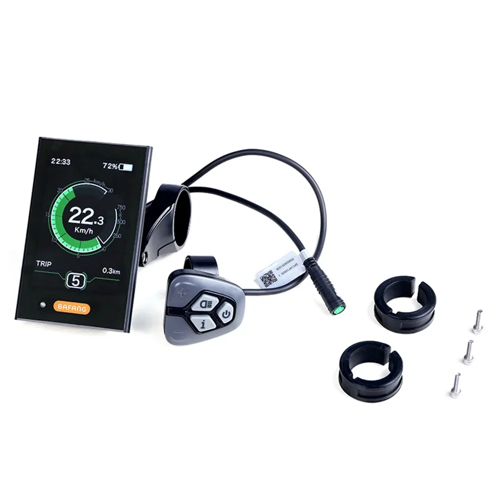 NUR BAFANG LCD DPC18 UART-Protokollanzeige für Bafang Mittelmotor BBS01B BBS02B BBSHD M620 G510 M400 G330 36V 48V 52V Rundstecker – Detail 6