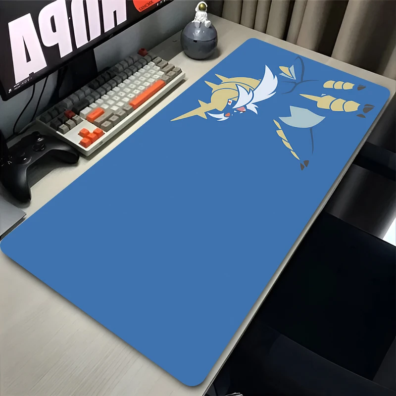 Mouse Pads Anime Gaming pc accessories Mouse Pad Gamer Mouse Mat Keyboard Mousepad Computer office P-pokemon Samurott Desk Mat - view 4