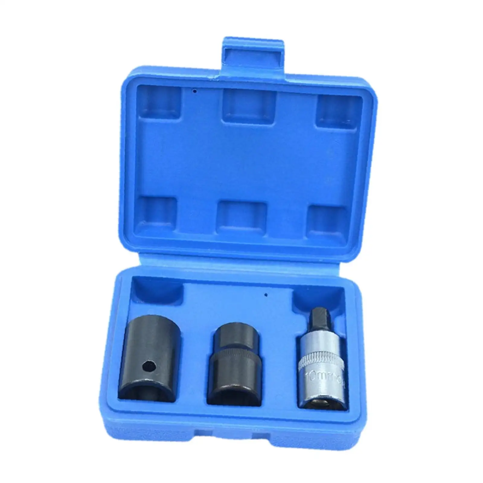 

Pentagonal Key Brake Caliper 14 mm and 19 mm Steel Combination Tool with Storage Case Screw Nut Tool Socket Wrench Special Tool