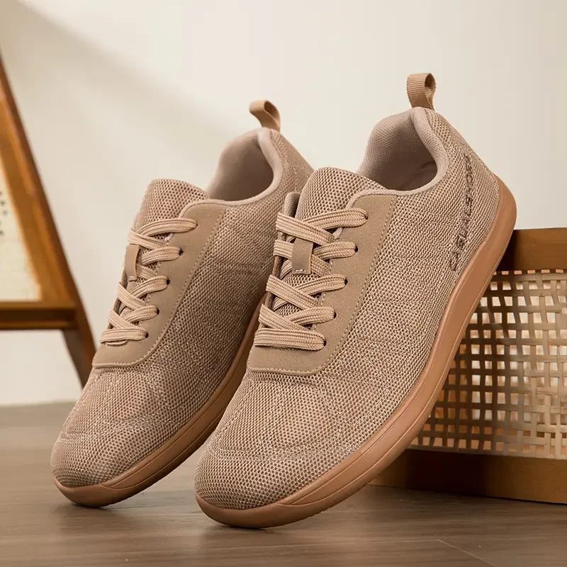 Unisex-Wanderschuhe mit breiter Zehenbox, rutschfeste Gummisohle, Outdoor-Walking-Sneaker für Paare – Detail 9