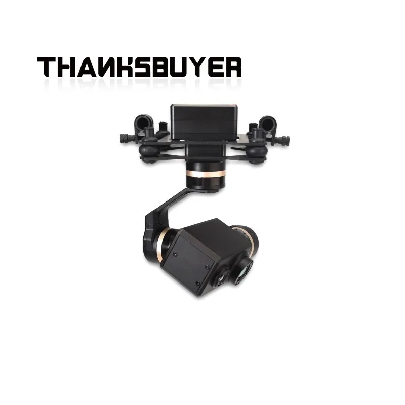 مخرج إيثرنت 3 محاور لطائرات بدون طيار FPV ، و TL3T26 ، ضوء مرئي حراري ، Gimbal ثنائي الاستشعار ، خرج إيثرنت