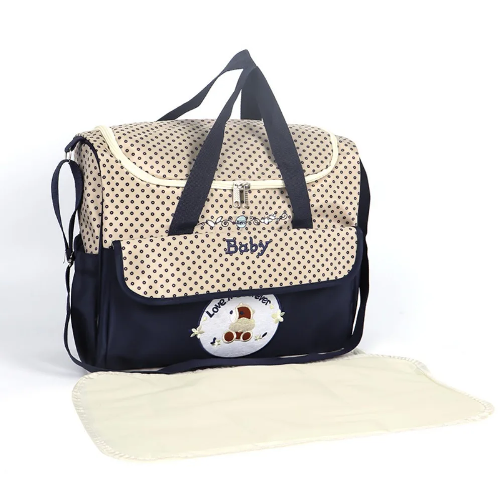 

Storage Baby Diaper Bag Crossbody Multifunctional Mommy Maternity Packs Large Capacity Canvas Baby Stuff Nappy Bags Women