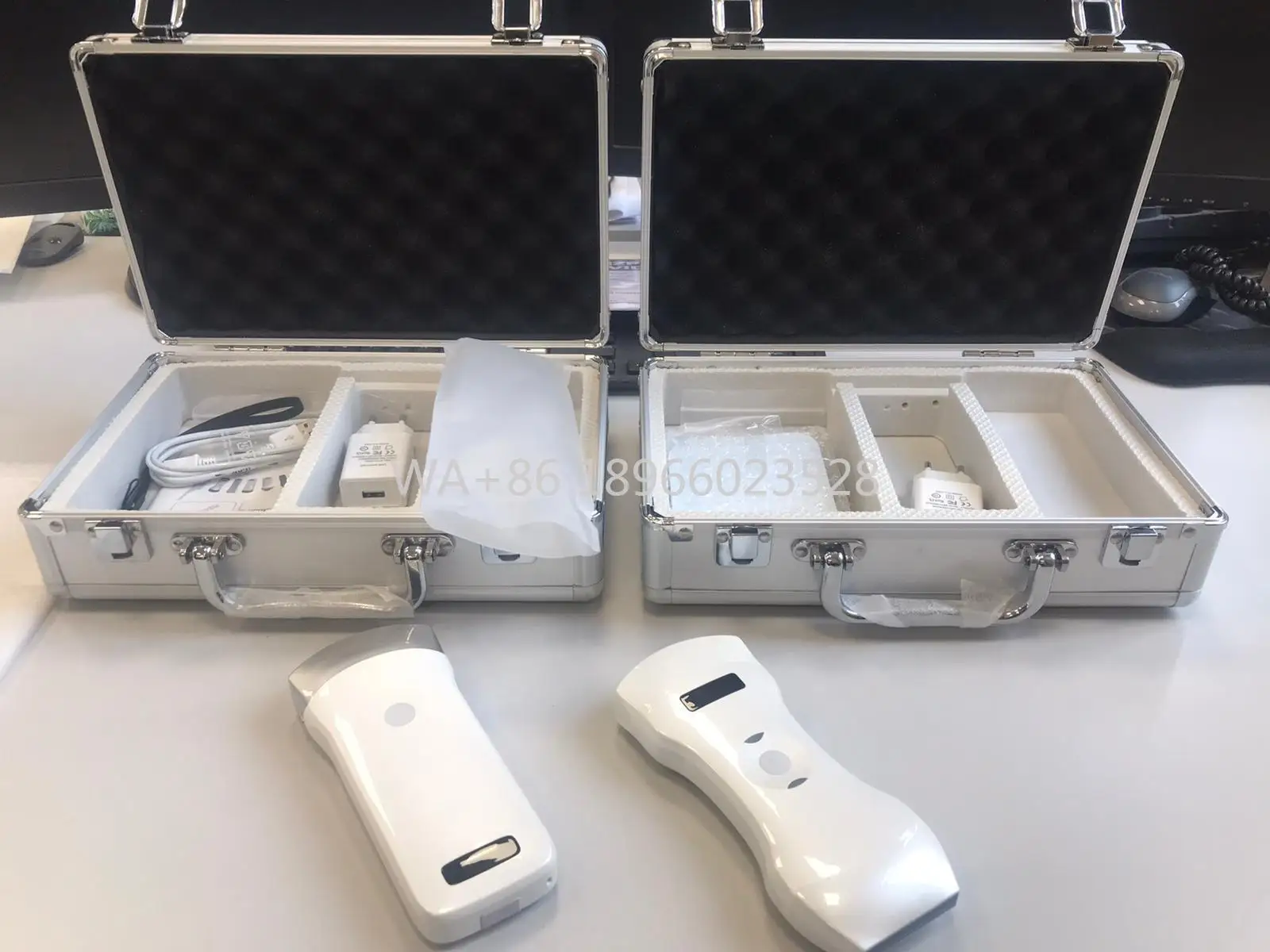 Эргономичный дизайн, хирургический МЕДИЦИНСКИЙ 128 элементов, 3-в-1, двойная головка, беспроводной цветной доплеровский кардический зонд, карманный Wi-Fi, ультразвуковой Sca Эргономичный дизайн, хирургический МЕДИЦИНСКИЙ 128 элементов, 3-в-1, двойная головка, беспроводной цветной доплеровский кардический зонд, карманный Wi-Fi, ультразвуковой Sca