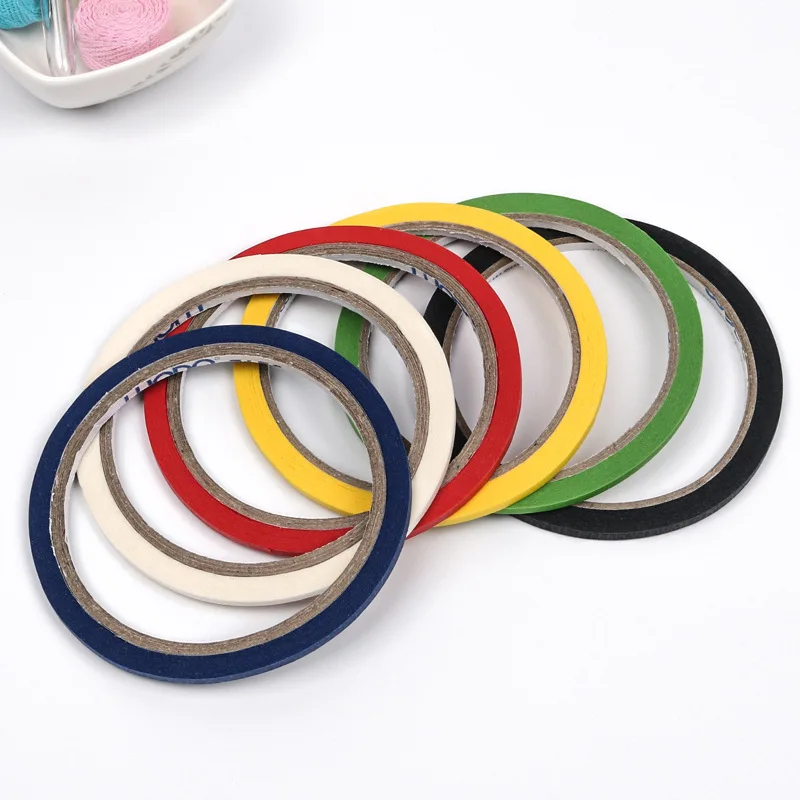 Draping Tape For Clothing Mannequin Pattern Making Sewing Whiteboard Marking Tape Thin Striping Graphic Chart Art Tape 3mm*20m