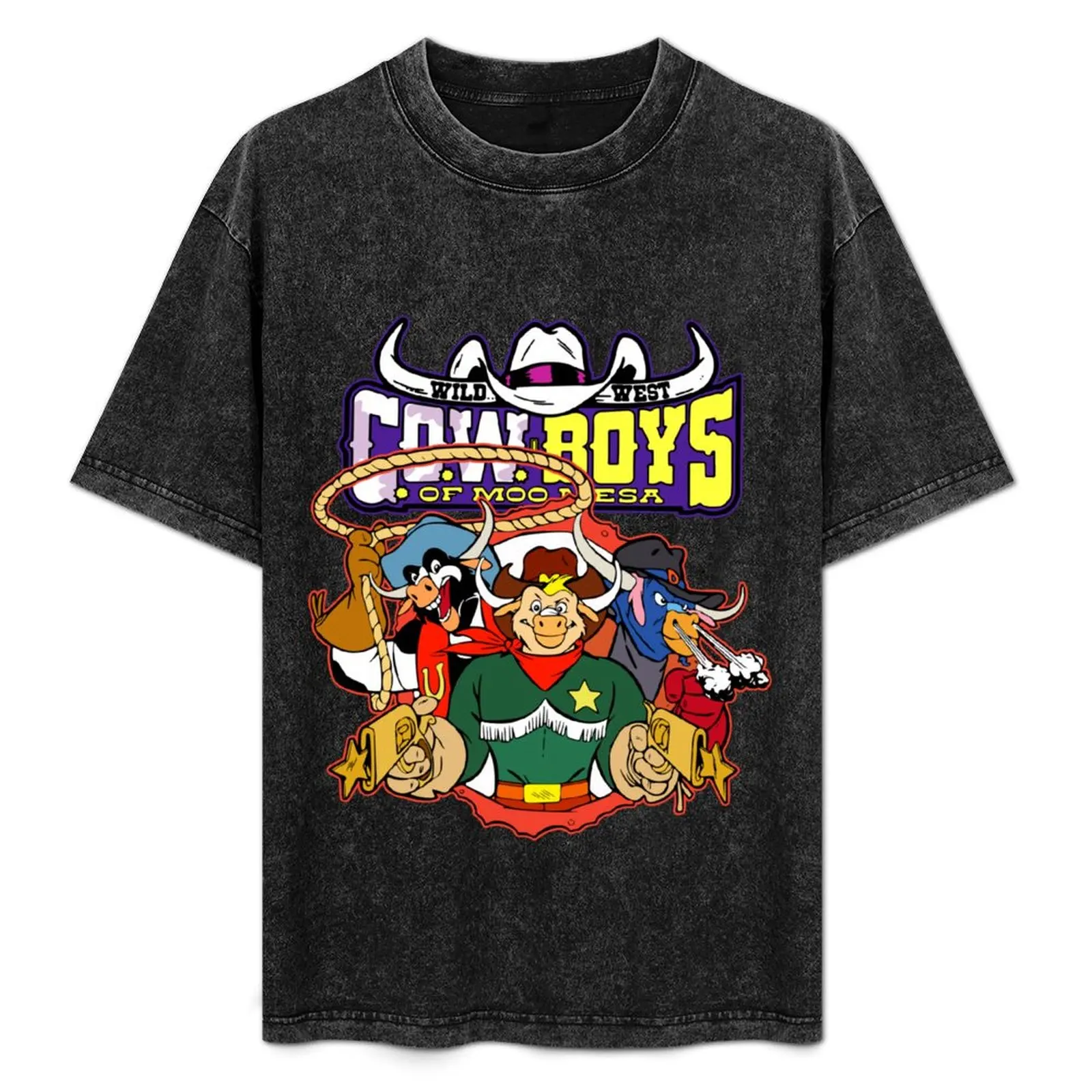 Camiseta Cowboys of Moo Mesa, camiseta informal navideña