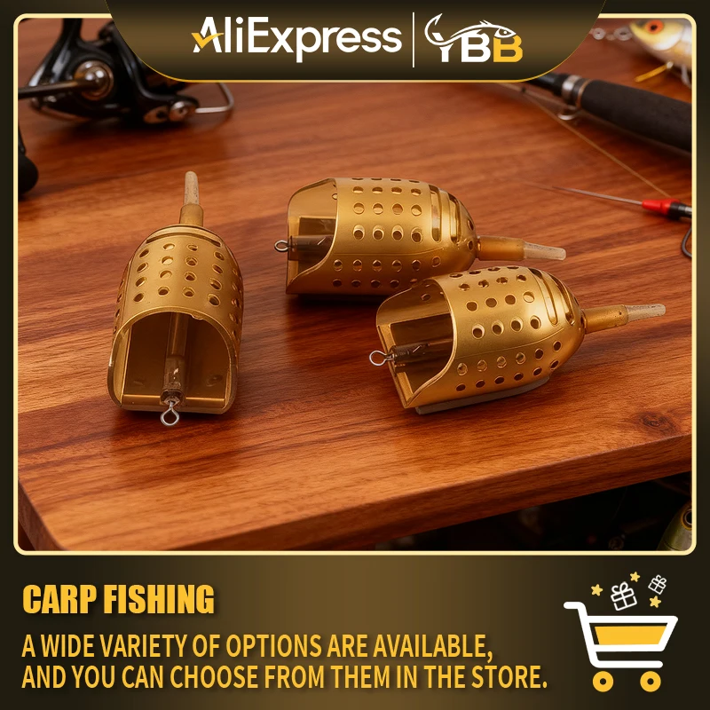 وحدة تغذية الحبيبات والماغوت المضمنة - 3 مقاسات (1.06/1.41/1.76 أونصة) لصيد سمك الشبوط والخشن | معالجة الطعم الثقيلة #1