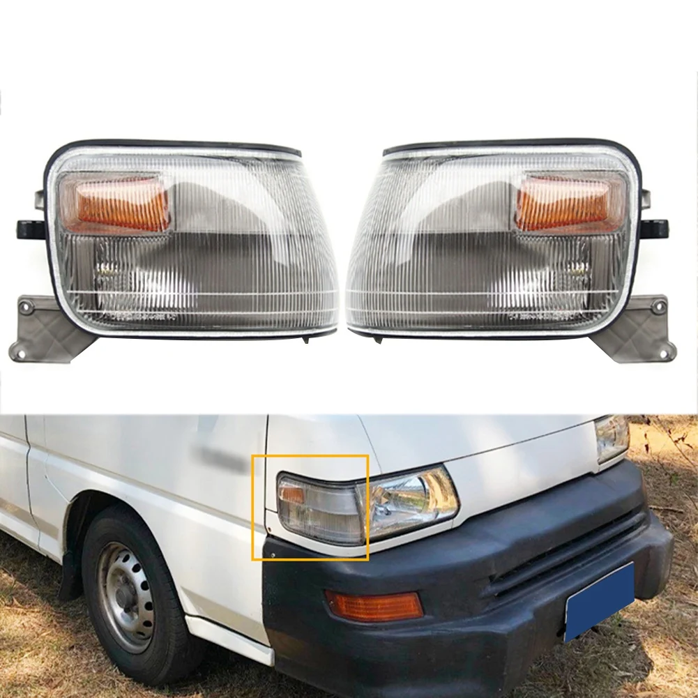 2PCs Car Corner Light Parking Light Lamp Turn Signal Lamp for L300 DELICA MB907018