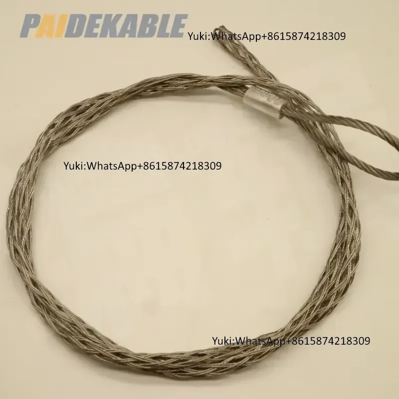PAIDE PDK-91300-OTHER Flexible Eye Mesh Rope Set 4-50mm Marine Cable Grips Chinese Finger 50cm-150cm/Custom Jiangsu