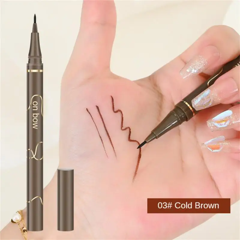 1/2/3pcs Bobeini 4 Colors Waterproof Liquid Eyeliner Eyeshadow Lasting Eye Liner Eyes Makeup Cosmetic Tools