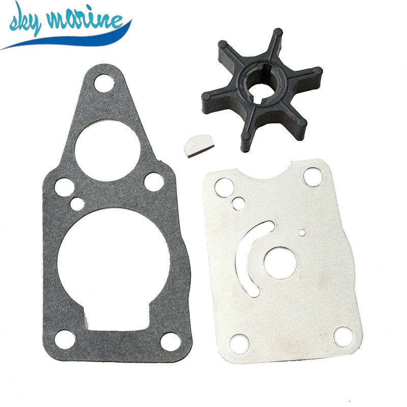

Water Pump Impeller Kit 17400-98650 for Suzuki 2 Str Outboard DT4 DT5 Motor 17400-98652 17400-98651 Replace Sierra 18-3260