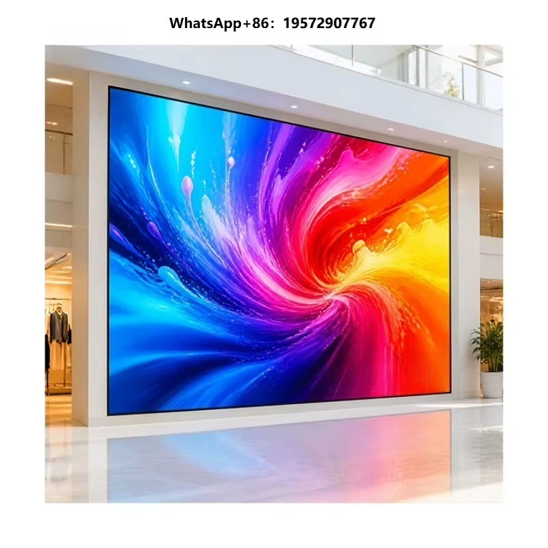 LED Display Indoor LED Screen Video Wall P1.2/P1.25/P1.53/P1.86/P2/P2.5 7680Hz 4K Seamless Splicing Front Adj