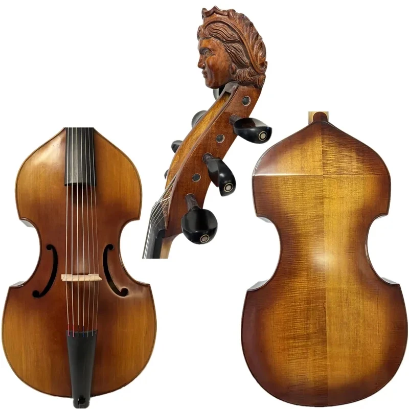 

Baroque Style SONG Maestro 7 strings 27" viola da gamba，carving scroll #15318